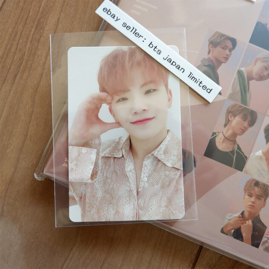 SEVENTEEN WOOZI FALLIN' FLOWER FAN CLUB CARAT Ver. CD + Blu-ray + Photo card