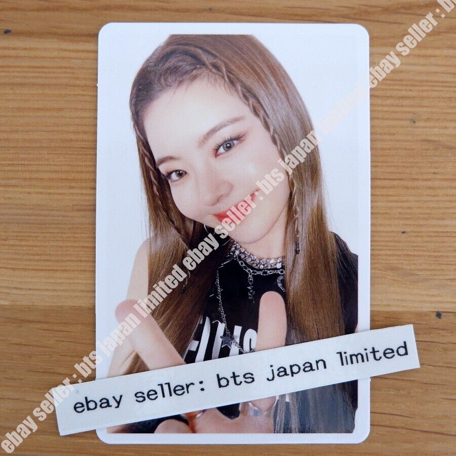 ITZY Lia Blah Blah Blah MIDZY Japan ver + Official 3 Photocards PCS Fan club