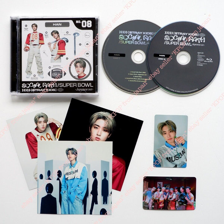 Han Stray Kids Social Path Solo ver. + Official Photocard set Lucky draw Japan