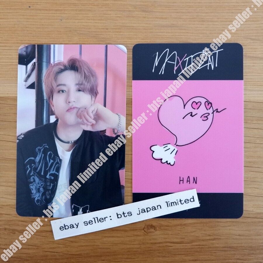 Stray Kids Han MAXIDENT Lucky Draw PVC 2 Photocards MANIAC Seoul Special