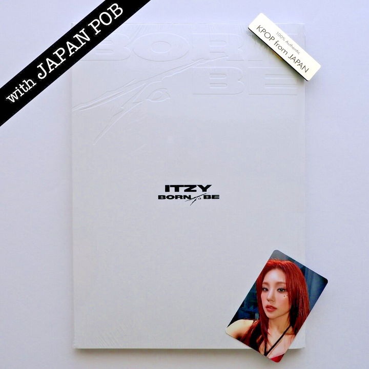 YEJI ITZY BORN TO BE Limited ver. Unopened + MIZDY JAPAN FC Photocard set