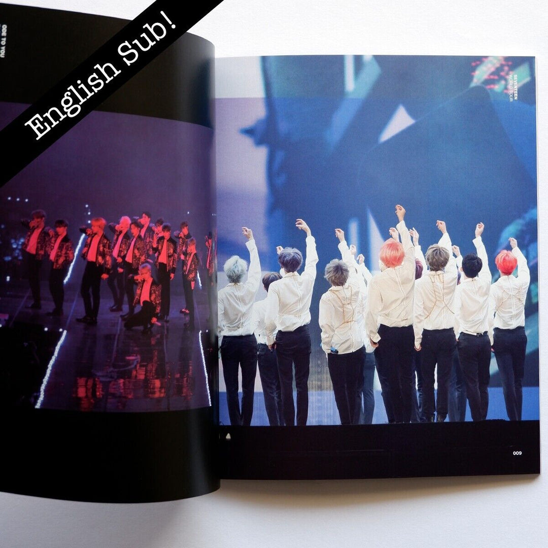 SEVENTEEN World Tour Ode to you in Seoul Blu-ray ENG sub Photobook Group photo