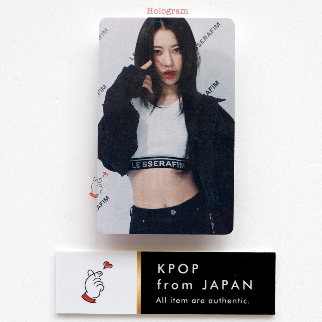 LE SSERAFIM UNFORGIVEN Weverse japan POB Full set Photocard 5cards LESSERAFIM