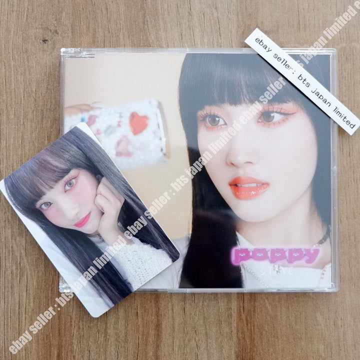 STAYC YOON POPPY Solo ver. CD + Official Photocard set Photo card PC