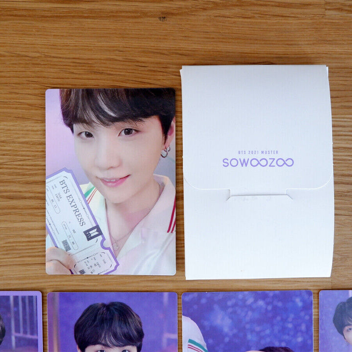 BTS SUGA SOWOOZOO 2021 Official Mini Photo card SET 8card + 1Special 9pcs