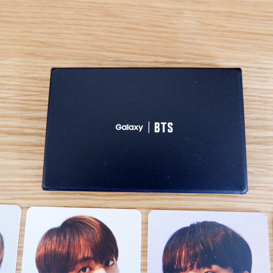 BTS Samsung Galaxy Official 8 Photocards JUNG KOOK V JIMIN SUGA RM JIN J-HOPE