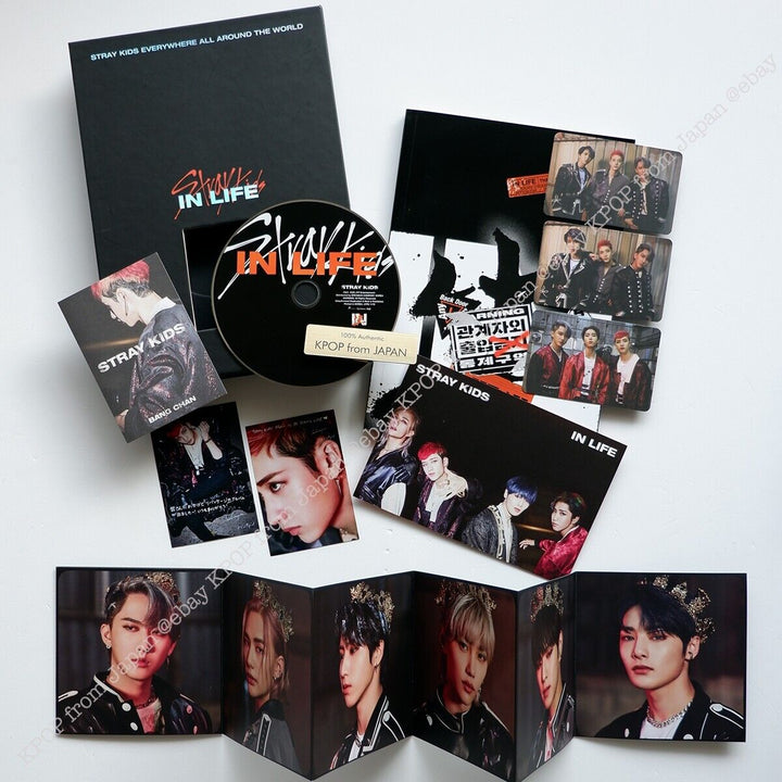 Bang Chan Stray Kids IN LIFE Limited Edition CD + Photobook + Photocard Album