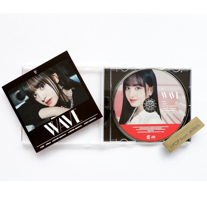 LIZ IVE WAVE DIVE ver. set 1CD + 1pcs Photocard Japan album CD FC fan club