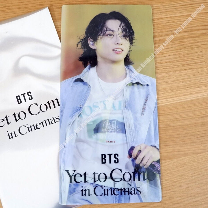 JUNGKOOK BTS Yet to Come in cinemas Official Ticket Holder + Photocard cinema