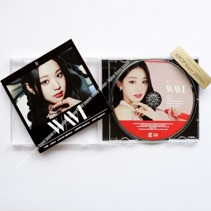 WONYOUNG IVE WAVE DIVE ver. set 1CD + 1pcs Photocard Japan album CD FC fan club