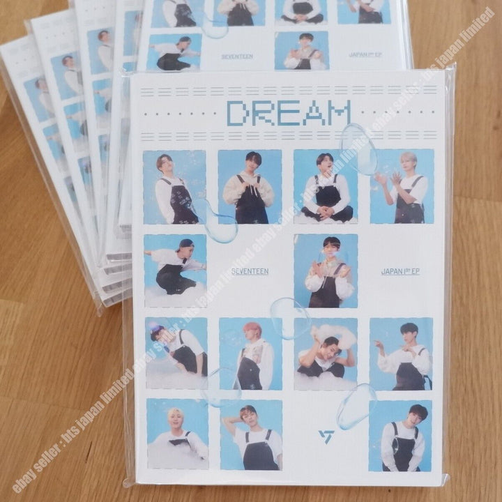 Diecisiete DREAM CARAT ver. 1CD + 1BD + Folleto abierto NO con tarjeta fotográfica 