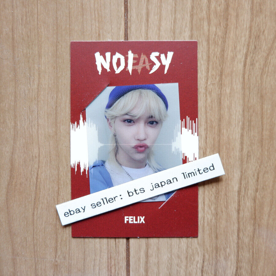 Stray kids Felix NOEASY Jewel case Official Photocard set Frame Photo card