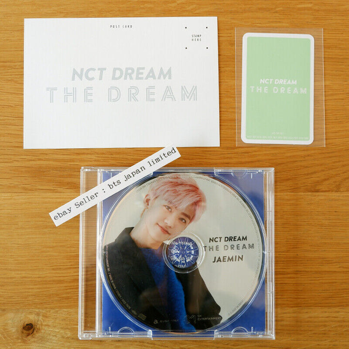 NCT DREAM OFFICIAL The Dream JAEMIN CD + Post card + Photo card set NCTDREAM