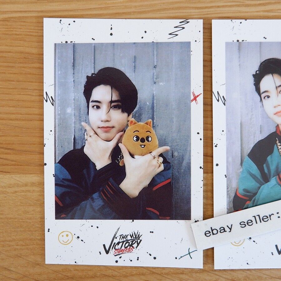 STRAY KIDS x SKZOO HAN Polaroid set 3cards POPUP STORE THE VICTORY