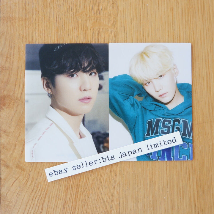 BTS SUGA BTS, THE BEST FC edition Official 2 Photo cards ONLY PC Fan club