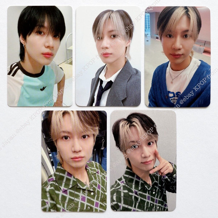 Taemin SHINee 8th HARD Official Event Photocard set of 5 Musicplant WITHMUU