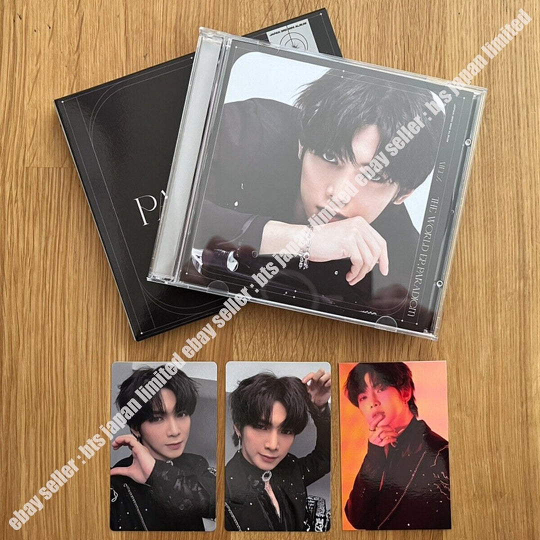 ATEEZ YEOSANG THE WORLD EP . PARADIGM Photocard 2 Solo ver. + Tower records POB