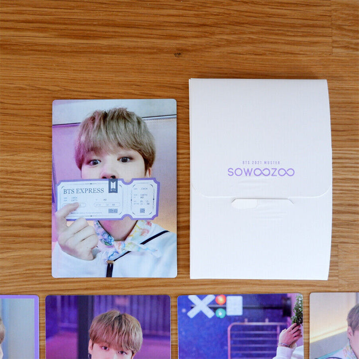 BTS Jimin SOWOOZOO 2021 Official Mini Photo card SET 8card + 1Special 9pcs