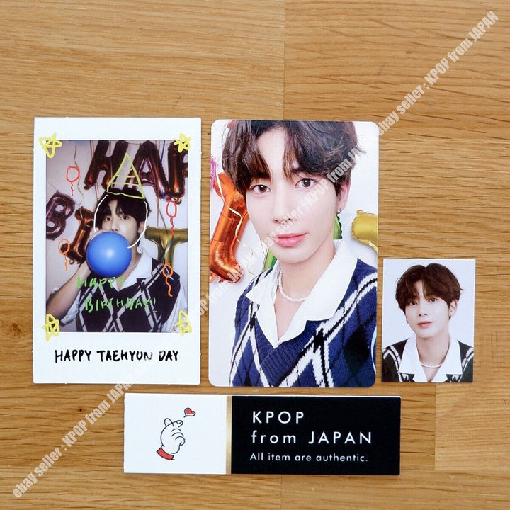 Taehyun TOMORROW X TOGETHER 2023 DECO KIT set Photocard Sticker photo TXT