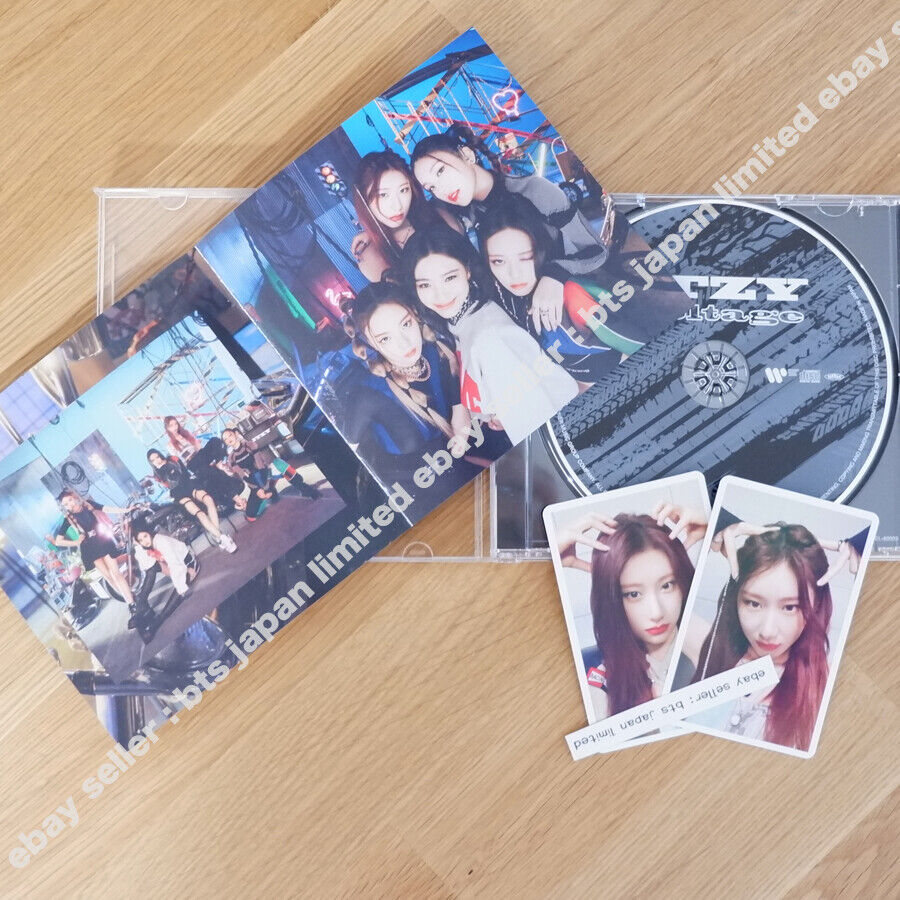 ITZY Chaeryeong Voltage MIDZY Japan ver + Official 2 Photocards PCS Fan club