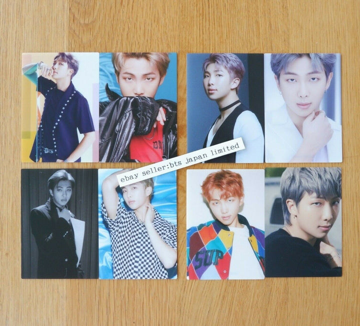 BTS RM THE BEST JAPAN Best Official 8 Photo cards set  Complete set PC