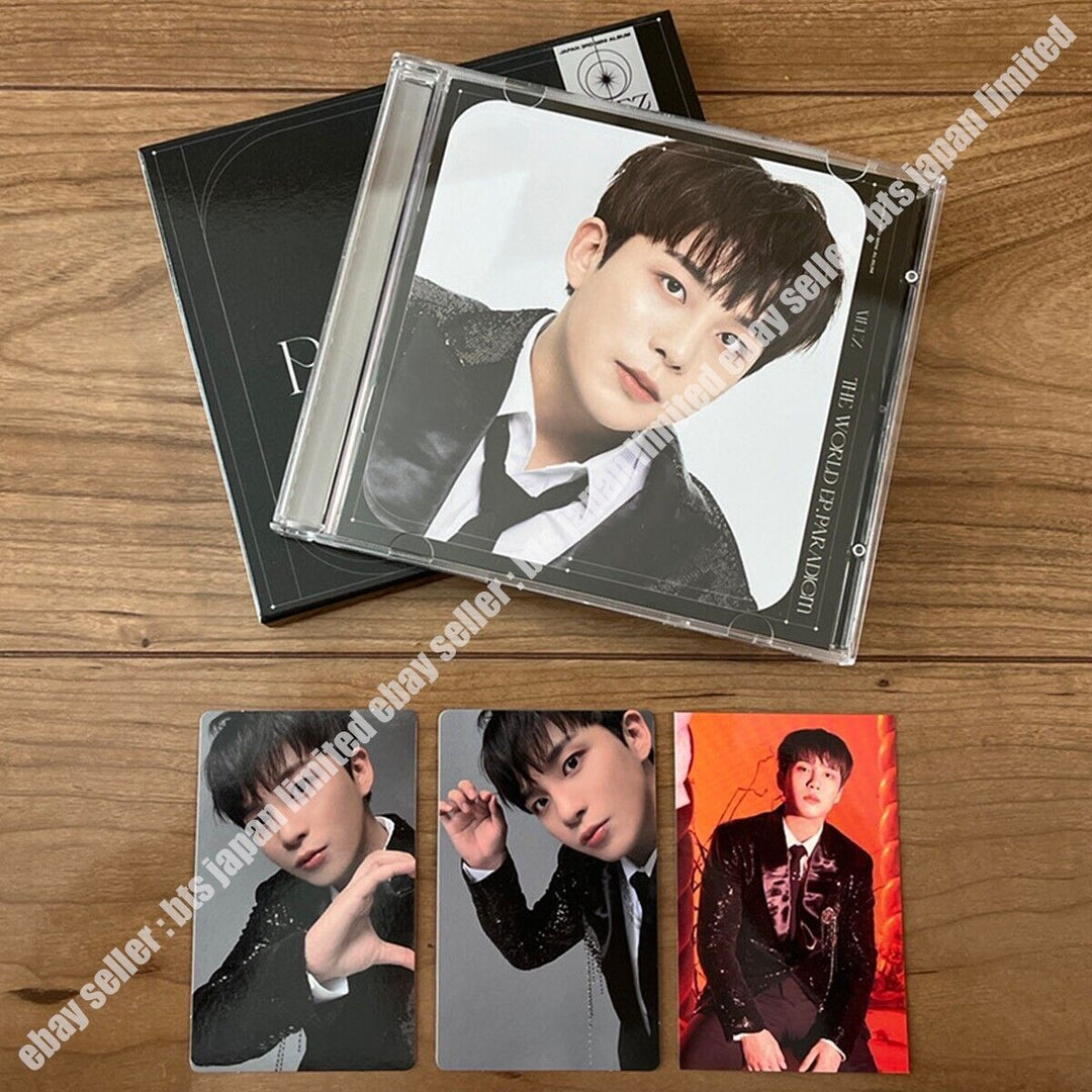 ATEEZ JONGHO EL MUNDO EP. PARADIGM Photocard 2 Solo ver. + Registros de la torre POB 