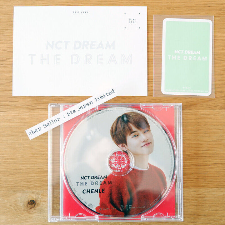 NCT DREAM OFFICIAL The Dream CHENLE CD + Post card + Photo card set NCTDREAM