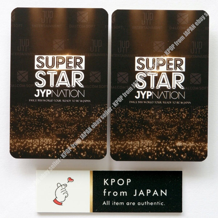 CHAEYOUNG DOS VECES LISTO PARA ESTAR en JAPÓN SSJYP Conjunto de tarjetas fotográficas oficiales Superstar 