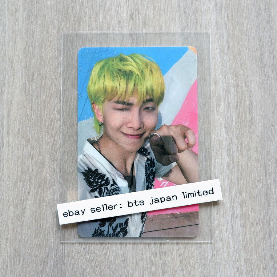 BTS RM Butter Soundwave Sorteo de la suerte Tarjeta fotográfica oficial para PC Tarjeta fotográfica 