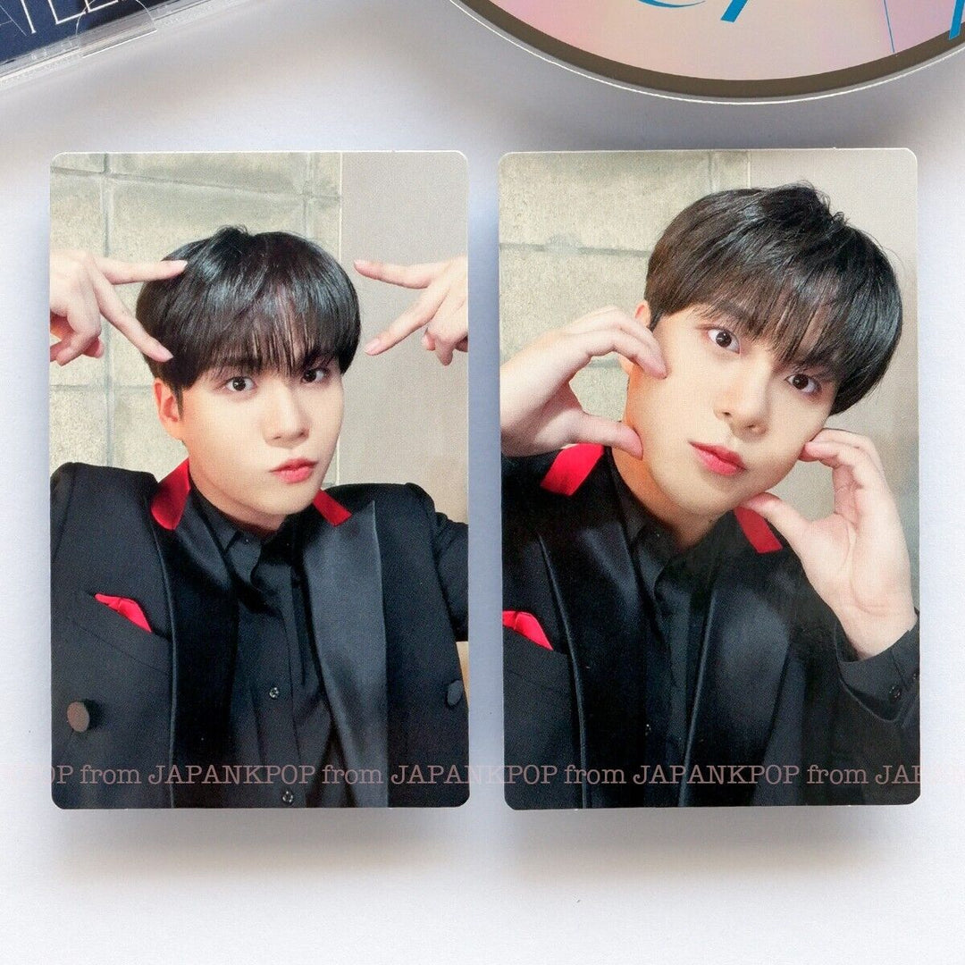 JONGHO ATEEZ JAPAN NOT OKAY Solo ver. CD + 2Photocards Complete set Photocard