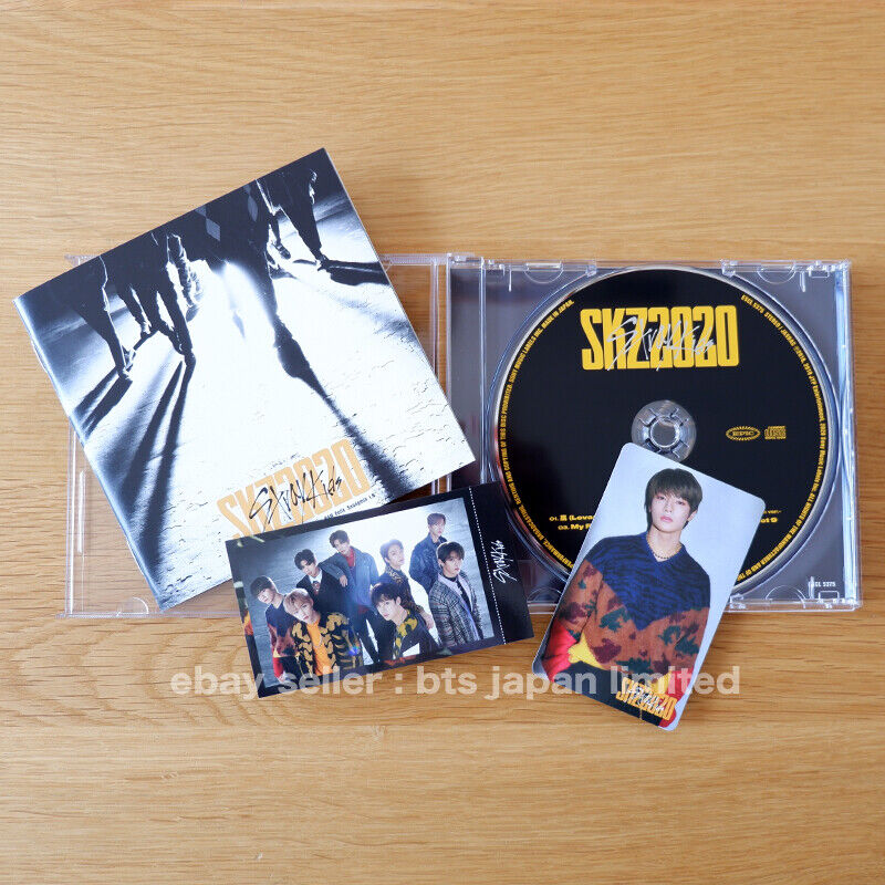 STRAY KIDS OFFICIAL I.N SKZ2020 1 CD + 2 Photo cards STRAYKIDS Photocard