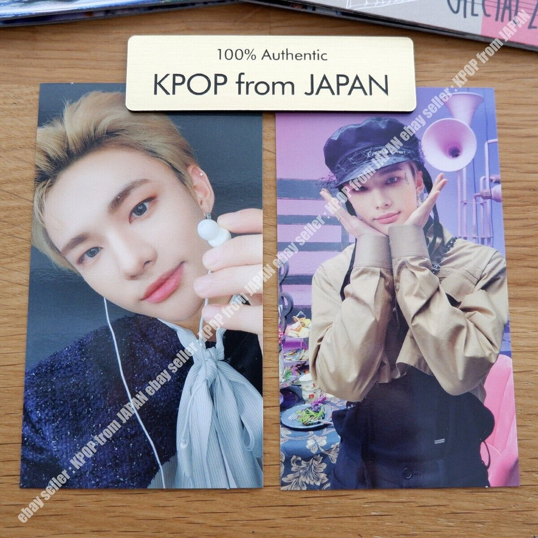 Hyunjin Stray Kids THE SOUND B ver. + Official 2 Photocards JAPAN Photo card