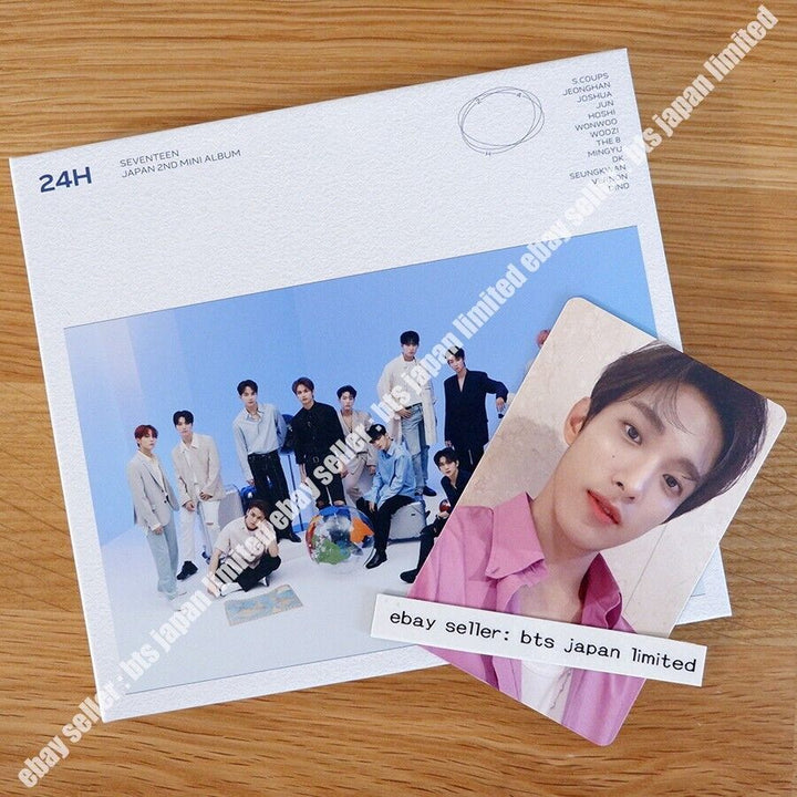 SEVENTEEN DK 24H Limited Edition A Ver. CD + Photocard + Book let Photo card