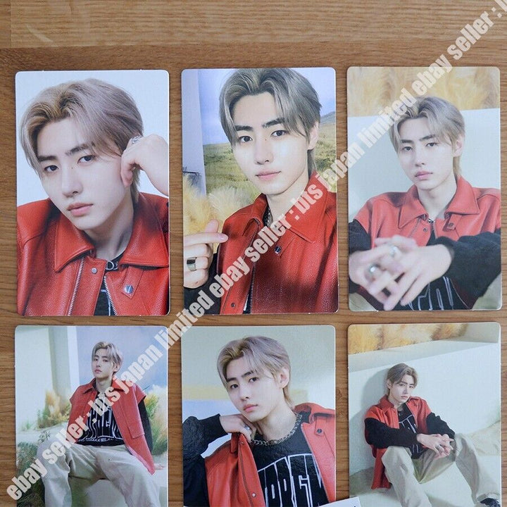 ENHYPEN SUNGHOON WORLD TOUR MANIFESTO Official Photocards Set 9pcs Photo card