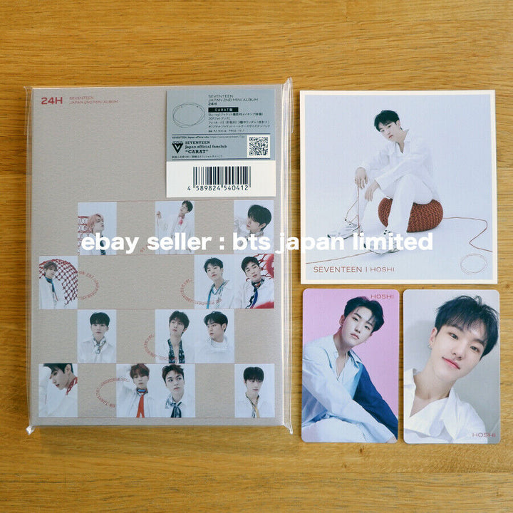 SEVENTEEN HOSHI 24H OFFICIAL FAN CLUB CARAT ver. + HMV 3 PHOTO CARD