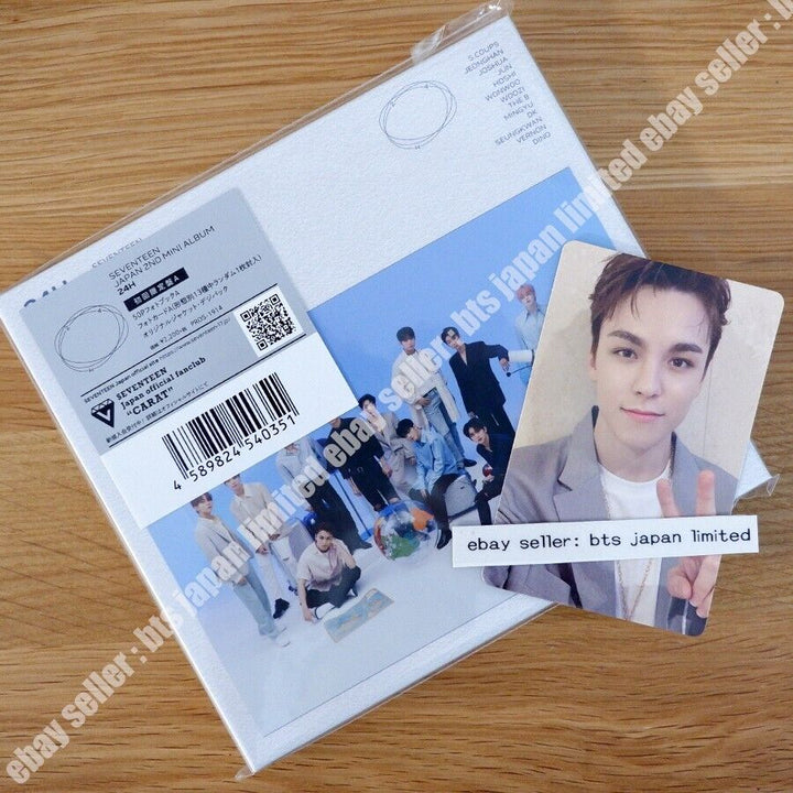 SEVENTEEN VERNON 24H Edición limitada A Ver. CD + Photocard + Book let Tarjeta fotográfica 