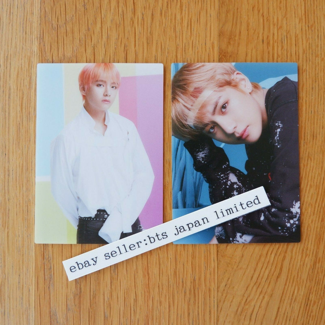 BTS V THE BEST JAPAN Best Official 8 Photo cards set  Complete set PC