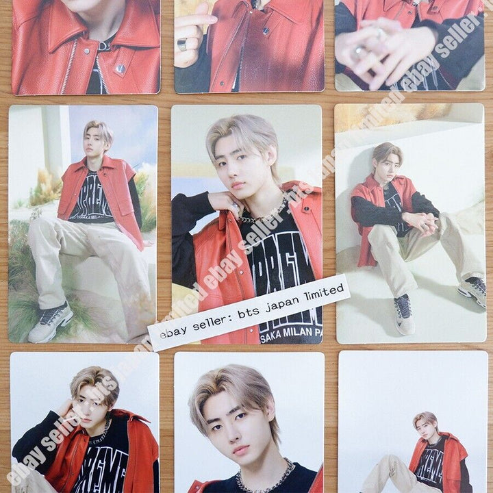 ENHYPEN SUNGHOON WORLD TOUR MANIFESTO Official Photocards Set 9pcs Photo card