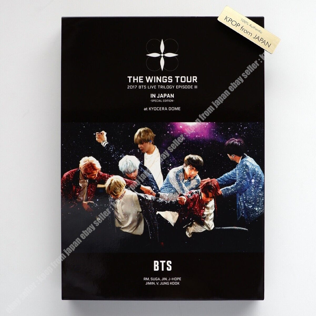 BTS 2017 LIVE TRILOGY EPISODE III THE WINGS TOUR Japan edition 2DVD 7photobook