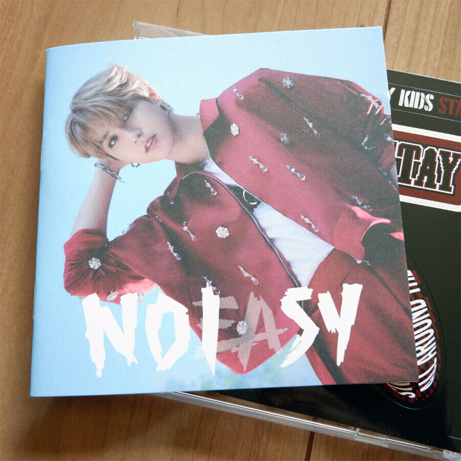 Stray Kids Han NOEASY Estuche CD + Tarjeta fotográfica + Conjunto de fotos con marco 