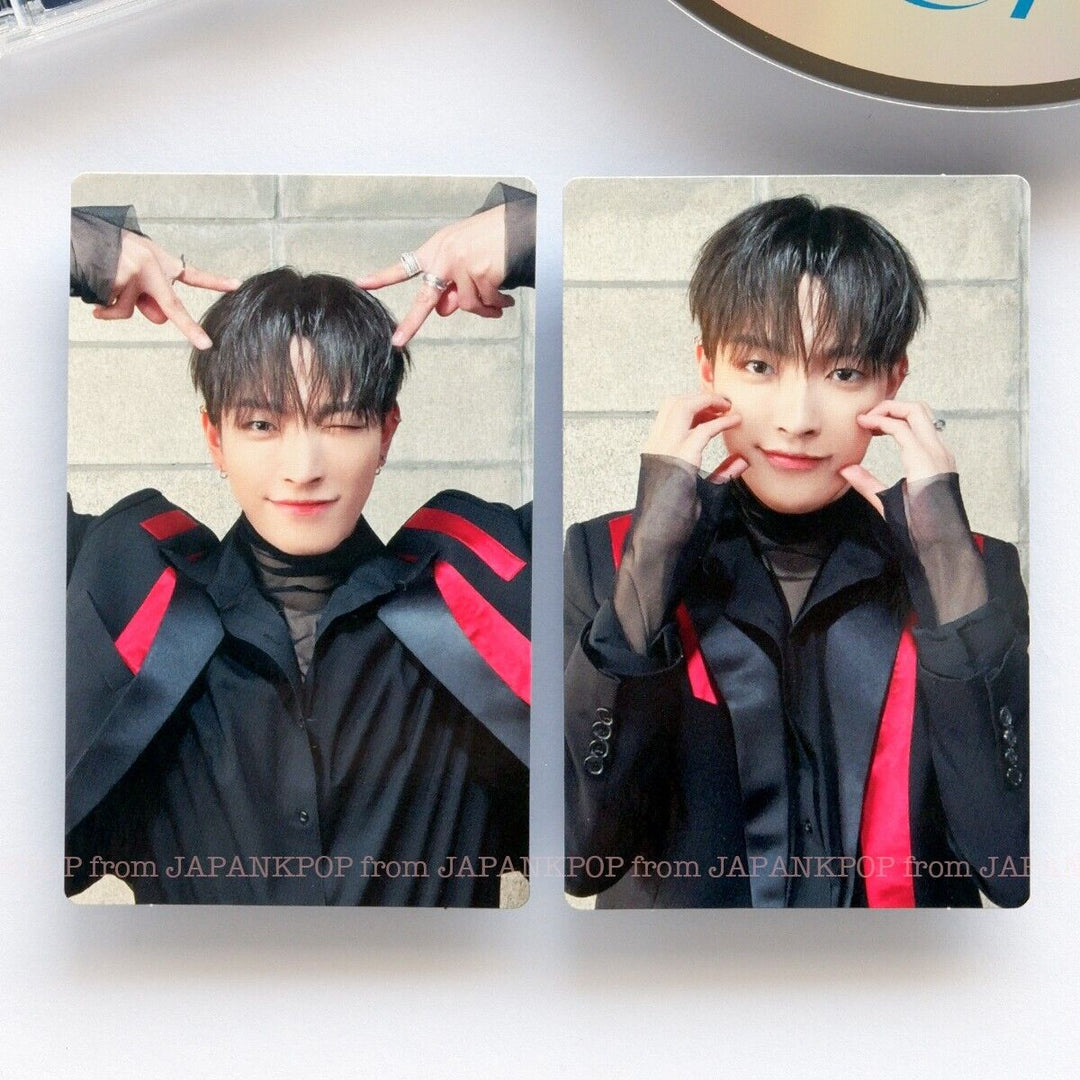 HONGJOONG ATEEZ JAPAN NOT OKAY Solo ver. CD + 2Photocards Complete set Photocard