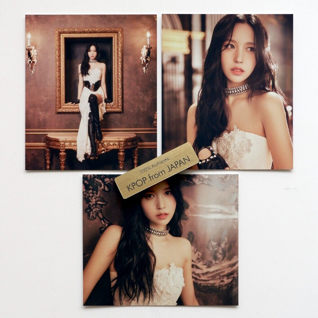 MINA MISAMO Masterpiece Solo CD + DVD + Photocard Postcard Polaroid set TWICE