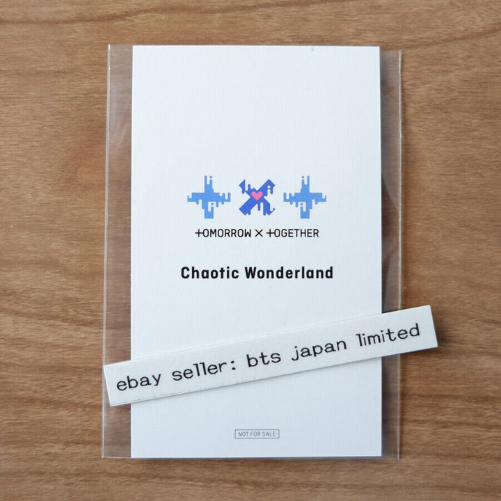 TXT TAEHYUN Chaotic Wonderland Tower Records Lucky Draw Official Photocard PC