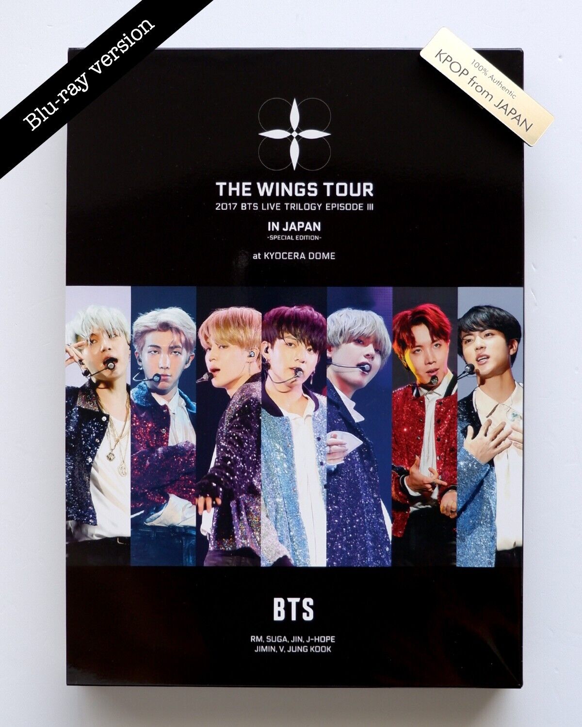 BTS 2017 LIVE TRILOGY EPISODE III THE WINGS TOUR Japan Blu ray ver. 7p –  world-store