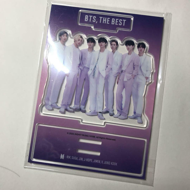 BTS Soporte acrílico oficial Club de fans La versión BEST FC Set Bonificación de beneficios 