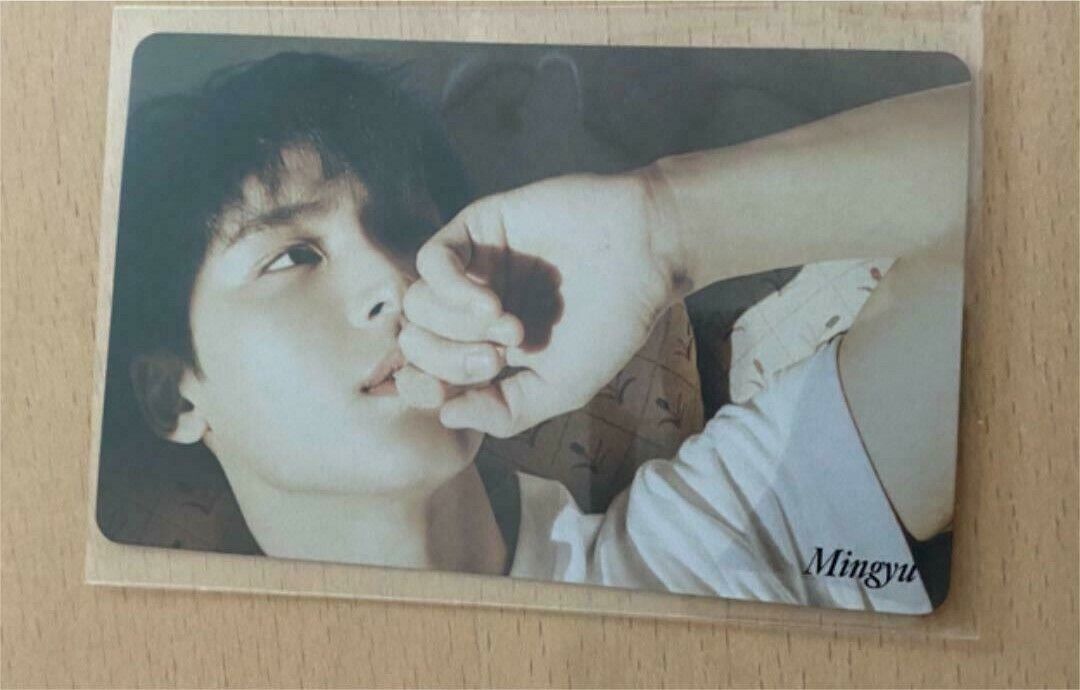 Seventeen Mingyu Your Choice HMV Tarjeta fotográfica oficial para PC