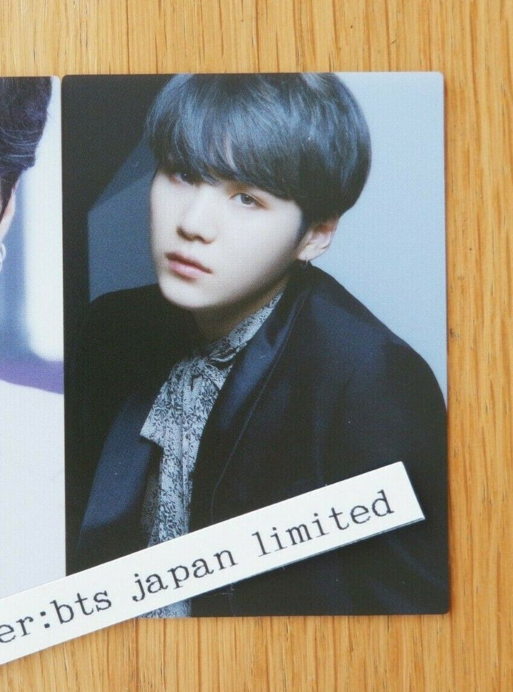 BTS SUGA BTS, THE BEST Normal edition Official 2 Photo cards ONLY PC