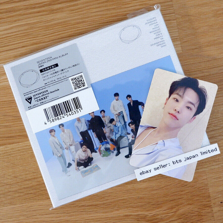 SEVENTEEN HOSHI 24H Limited Edition A Ver. CD + Photocard + Book let Photo card