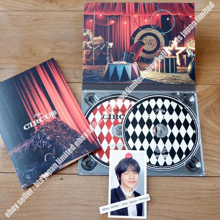 Stray Kids I.N CIRCUS Official A ver. CD + Photocard set maniac PC