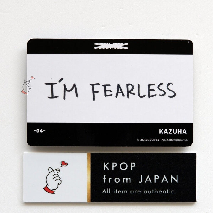 Kazuha LE SSERAFIM FEARLESS Weverse japan photocard Complete set LESSERAFIM